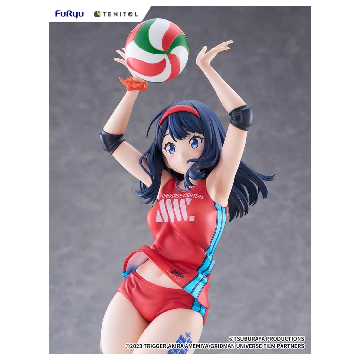 Gridman Universe Tenitol Tall PVC Figure Rikka Takarada Sportswear Ver. 36 cm product photo