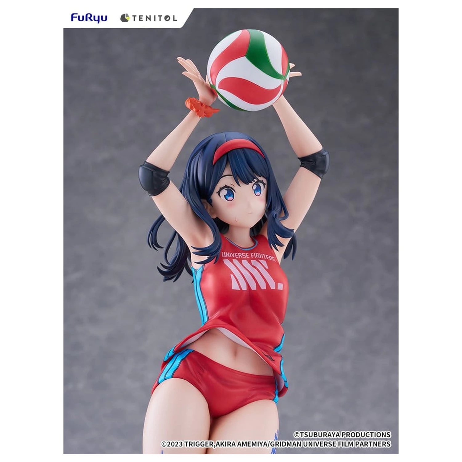 Gridman Universe Tenitol Tall PVC Figure Rikka Takarada Sportswear Ver. 36 cm product photo