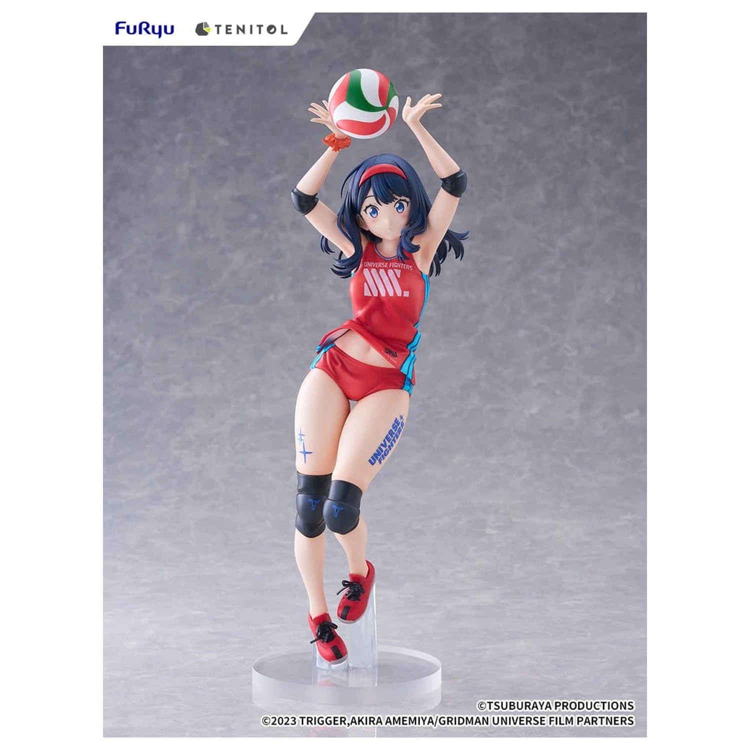Gridman Universe Tenitol Tall PVC Figure Rikka Takarada Sportswear Ver. 36 cm product photo