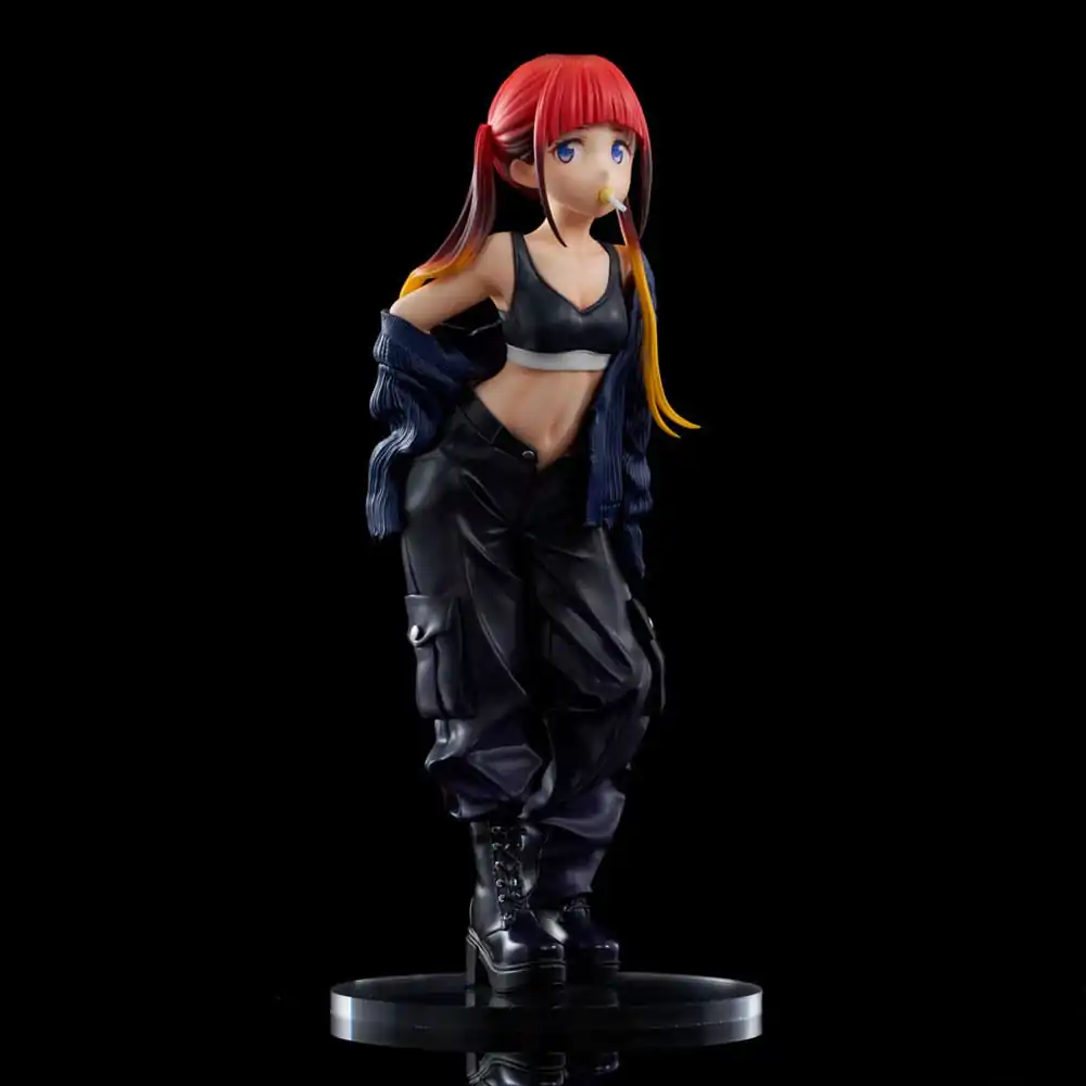 Gridman Universe Zozo Black Collection PVC Statue Chise Asukagawa 21 cm termékfotó