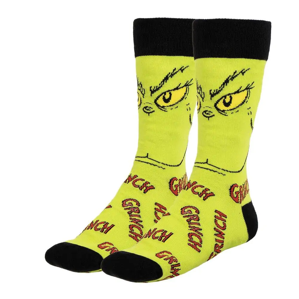 Grinch pack 3 adult socks product photo