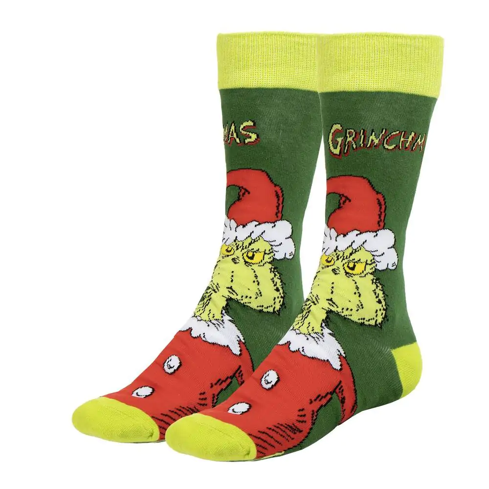 Grinch pack 3 adult socks product photo