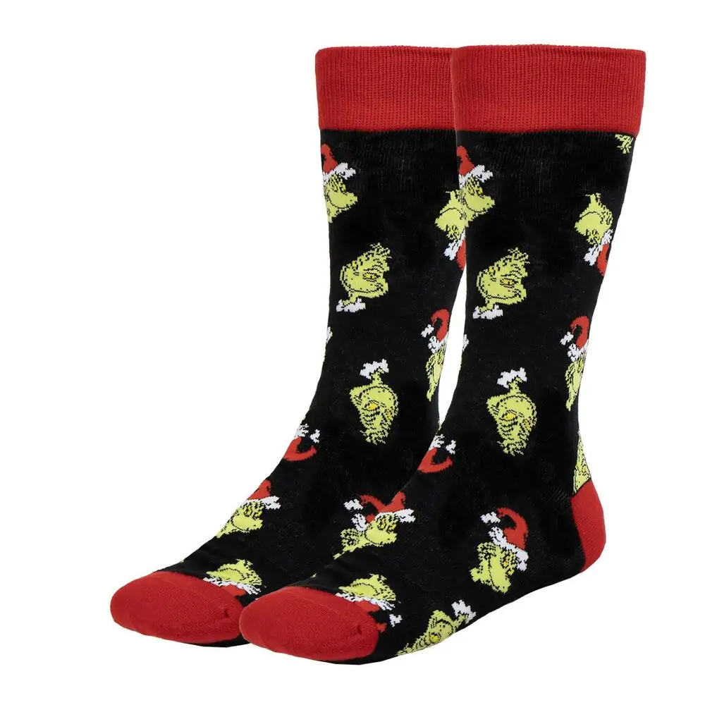 Grinch pack 3 adult socks product photo