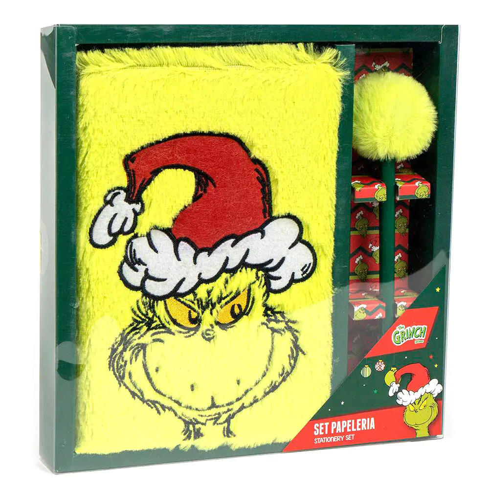 Grinch stationery set product photo