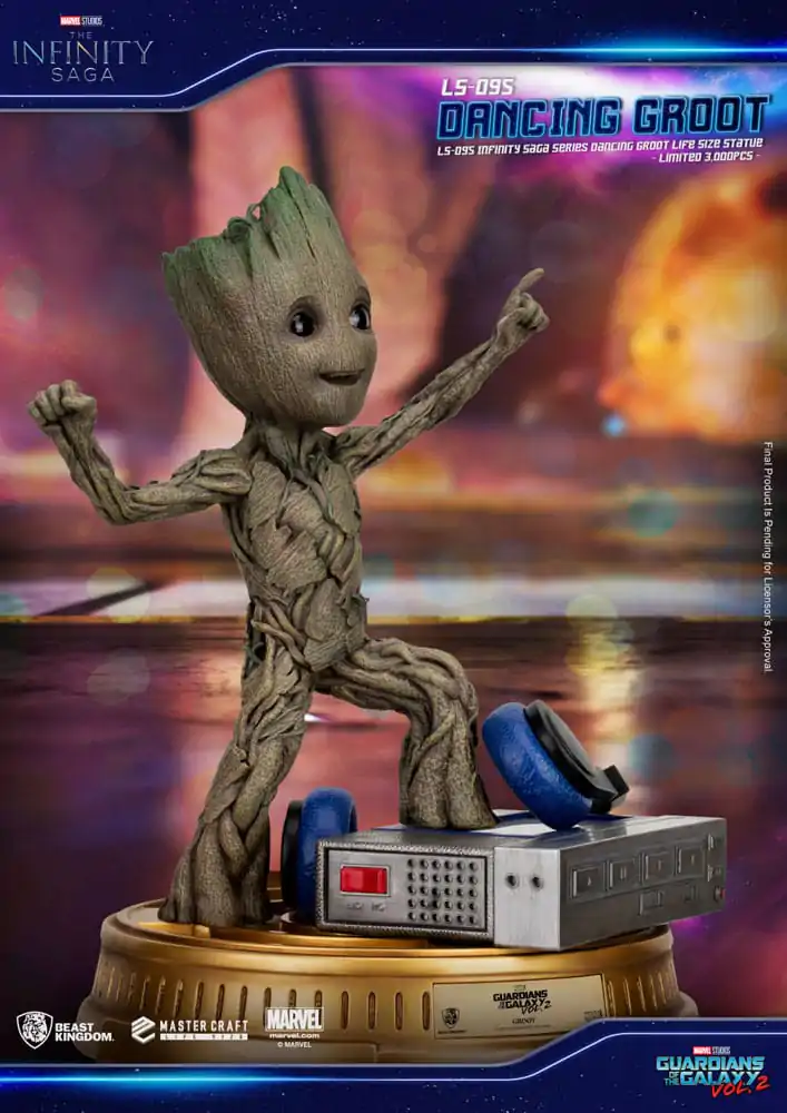 Guardians of the Galaxy 2 Life-Size Statue Dancing Groot  32 cm termékfotó