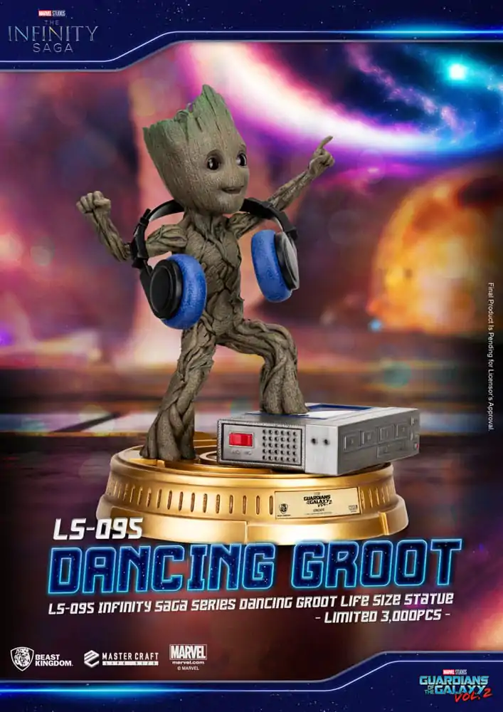 Guardians of the Galaxy 2 Life-Size Statue Dancing Groot  32 cm product photo