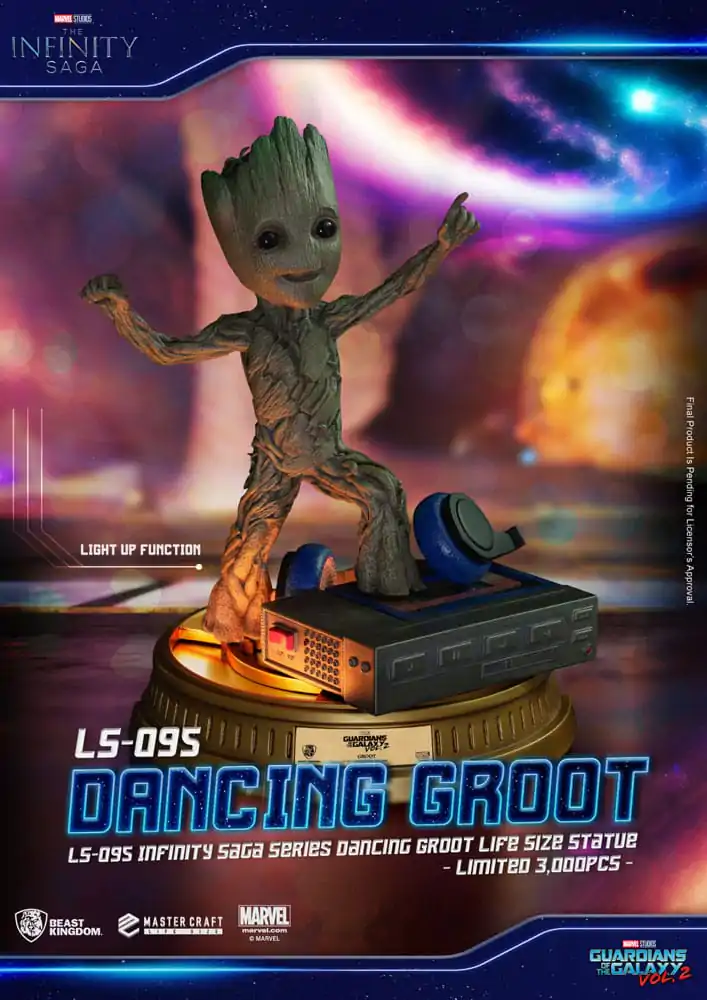 Guardians of the Galaxy 2 Life-Size Statue Dancing Groot  32 cm product photo