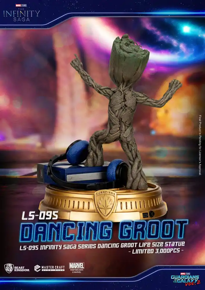 Guardians of the Galaxy 2 Life-Size Statue Dancing Groot  32 cm product photo