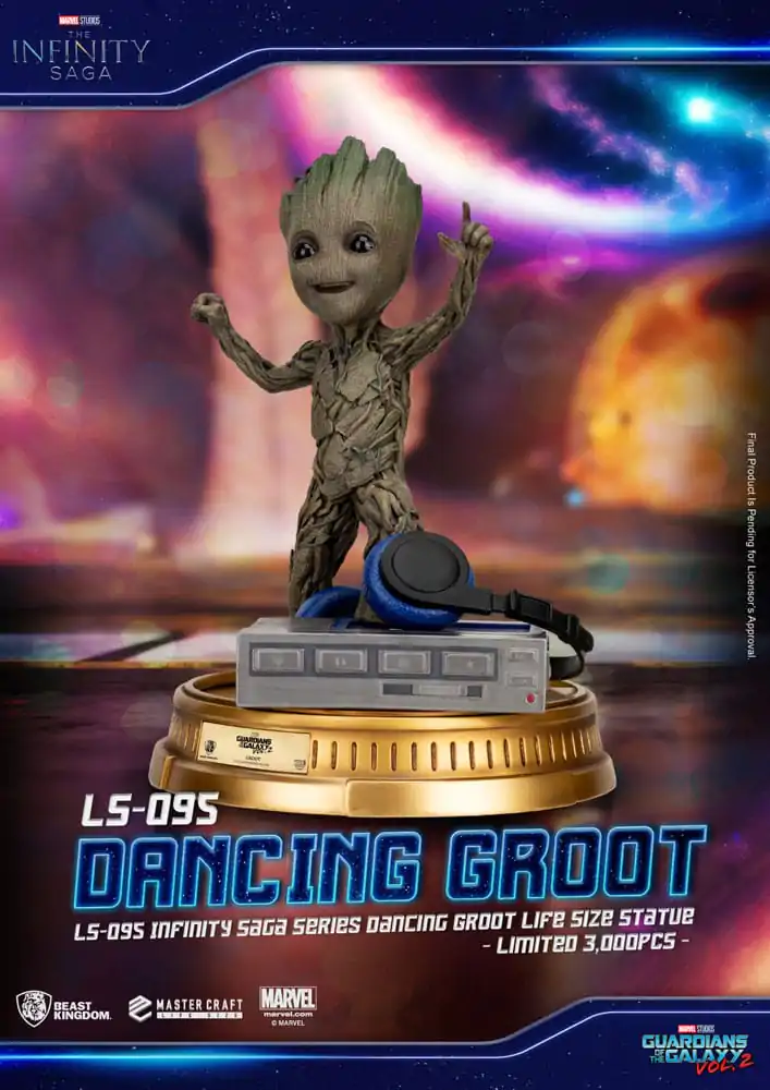 Guardians of the Galaxy 2 Life-Size Statue Dancing Groot  32 cm termékfotó