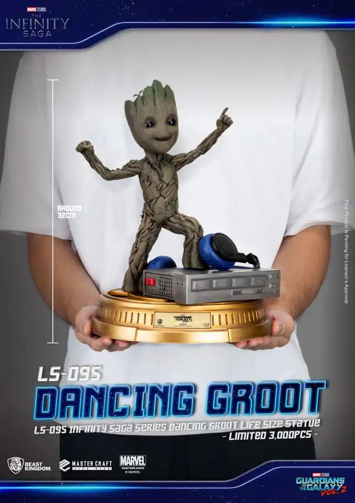 Guardians of the Galaxy 2 Life-Size Statue Dancing Groot  32 cm product photo