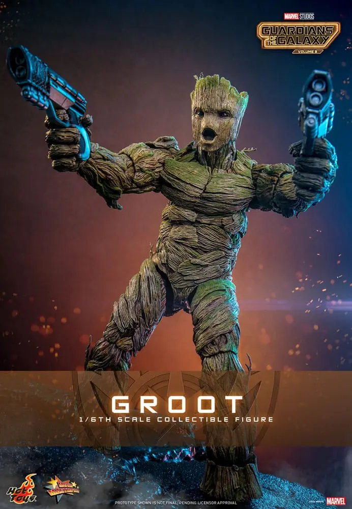 Guardians of the Galaxy Vol. 3 Movie Masterpiece Action Figure 1/6 Groot 32 cm termékfotó