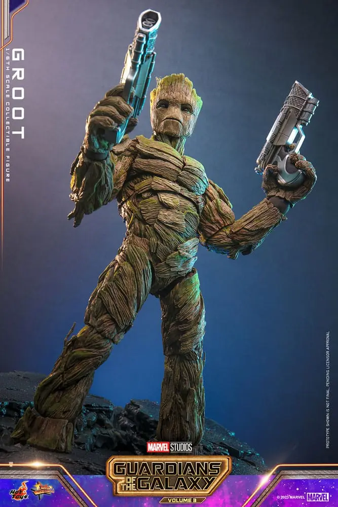 Guardians of the Galaxy Vol. 3 Movie Masterpiece Action Figure 1/6 Groot 32 cm termékfotó