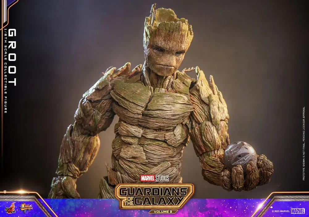 Guardians of the Galaxy Vol. 3 Movie Masterpiece Action Figure 1/6 Groot 32 cm termékfotó