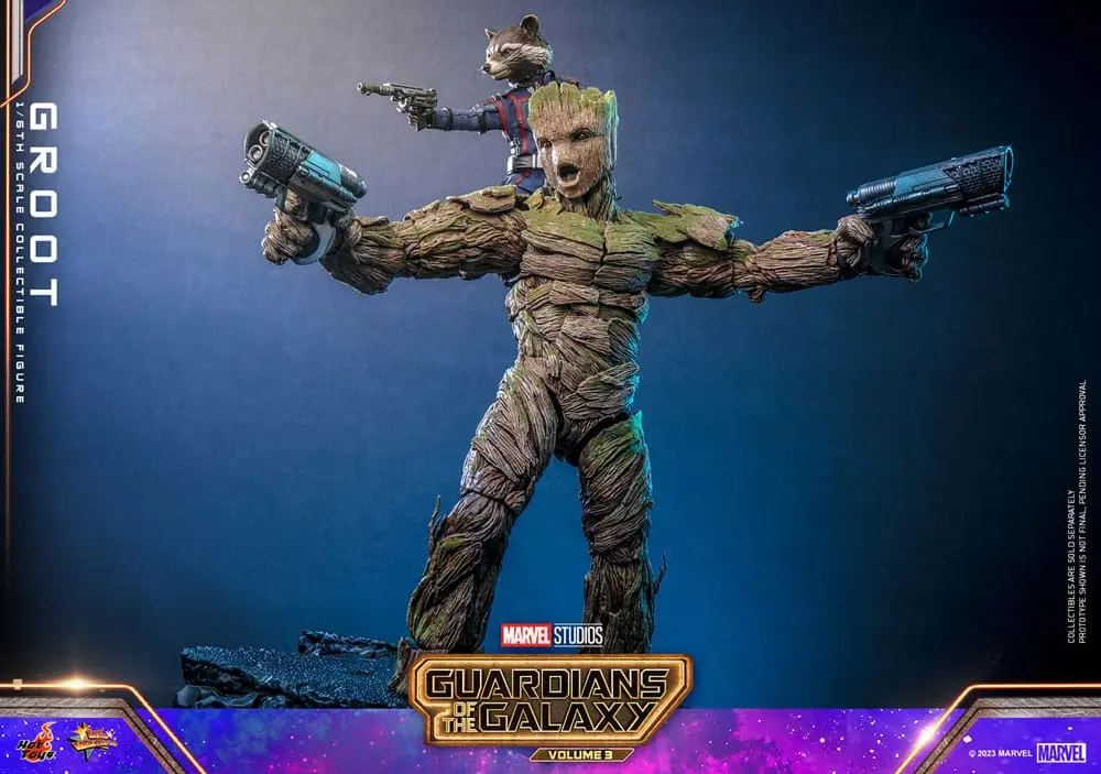 Guardians of the Galaxy Vol. 3 Movie Masterpiece Action Figure 1/6 Groot 32 cm termékfotó