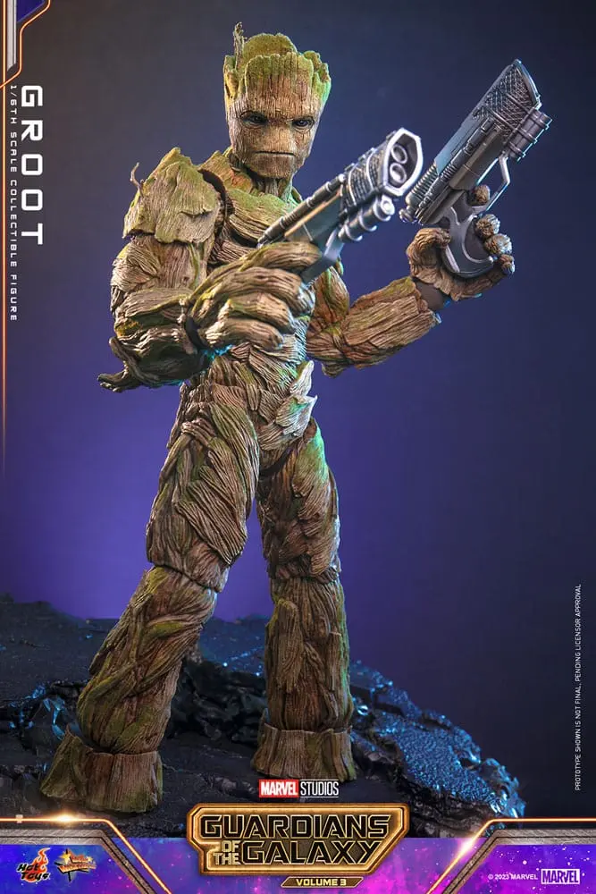 Guardians of the Galaxy Vol. 3 Movie Masterpiece Action Figure 1/6 Groot 32 cm termékfotó