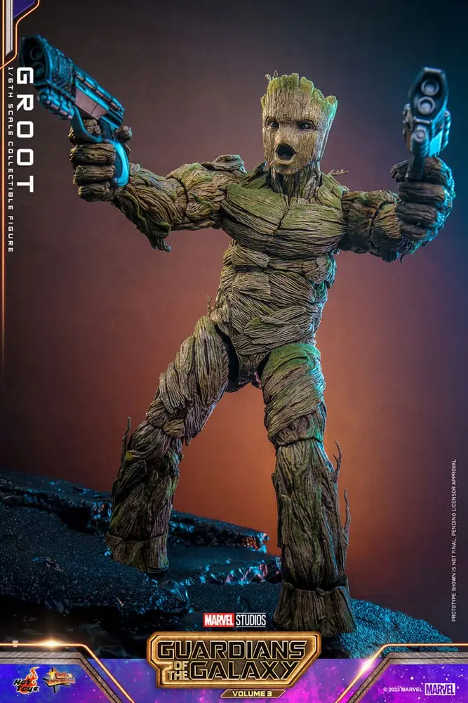 Guardians of the Galaxy Vol. 3 Movie Masterpiece Action Figure 1/6 Groot 32 cm termékfotó