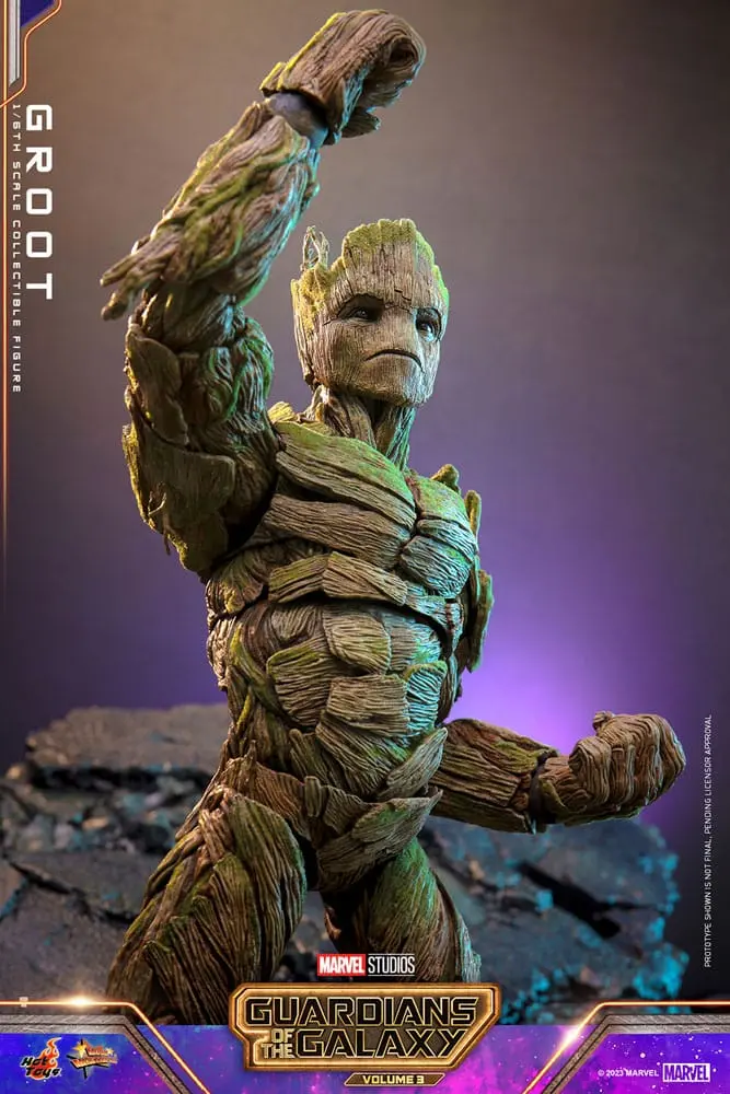 Guardians of the Galaxy Vol. 3 Movie Masterpiece Action Figure 1/6 Groot 32 cm termékfotó