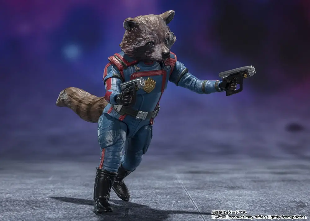 Guardians of the Galaxy 3 S.H. Figuarts Action Figures Star Lord &amp; Rocket Raccoon 6-15 cm product photo