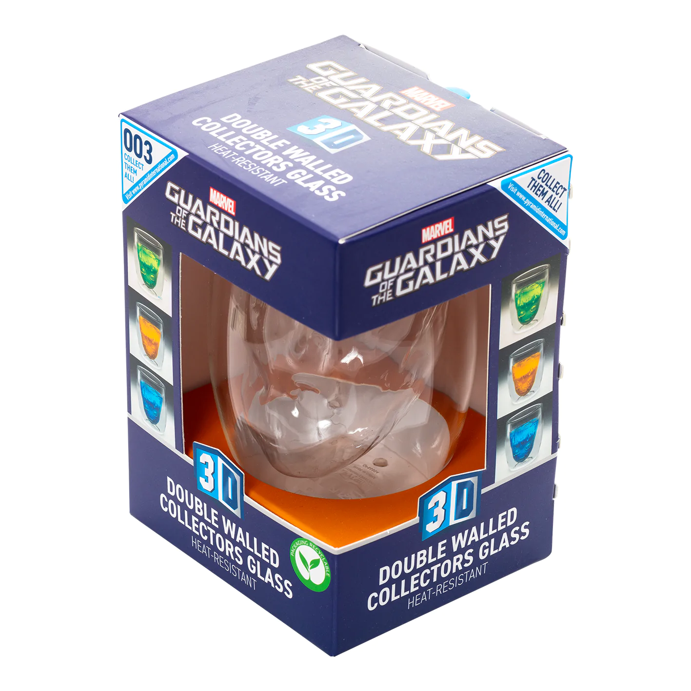 Guardians of the Galaxy 3D Glass Baby Groot product photo