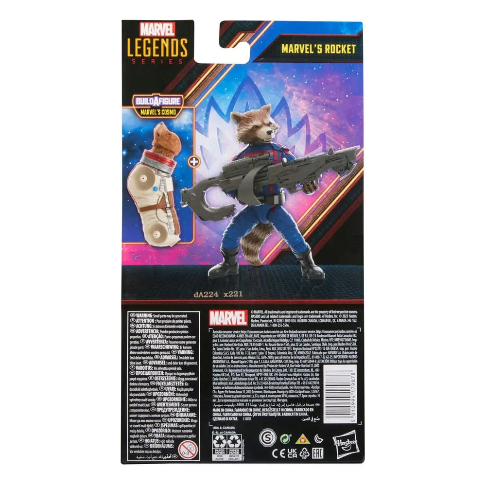 Guardians of the Galaxy Vol. 3 Marvel Legends Action Figure Rocket 8 cm termékfotó