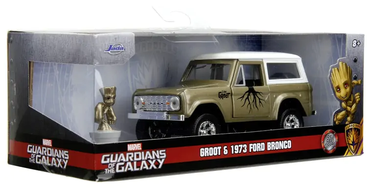 Guardians of the Galaxy Diecast Model 1/32 1973 Ford Bronco Groot product photo