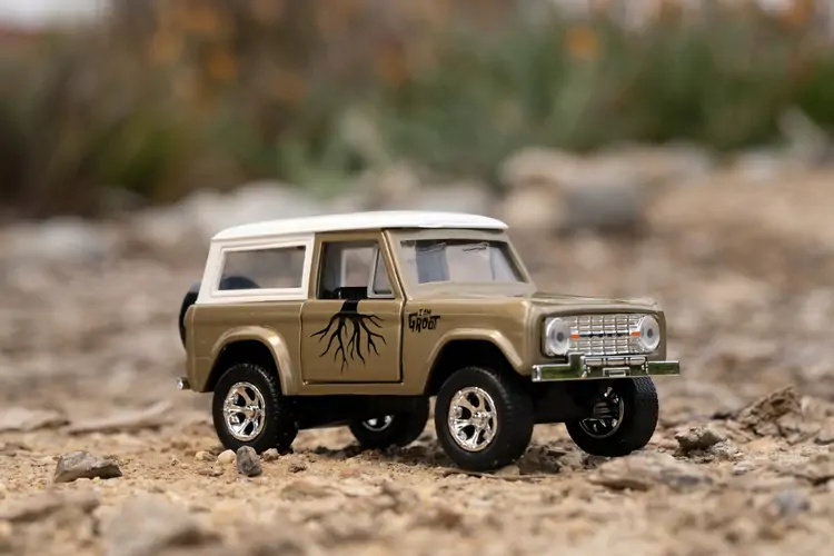 Guardians of the Galaxy Diecast Model 1/32 1973 Ford Bronco Groot product photo