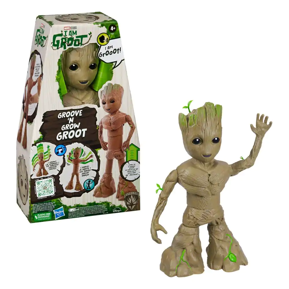 Guardians of the Galaxy Interactive Action Figure Groove &#039;N Grow Groot 34 cm product photo
