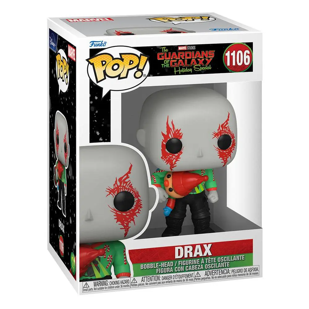 Guardians of the Galaxy Holiday Special POP! Heroes Vinyl Figure Drax 9 cm termékfotó