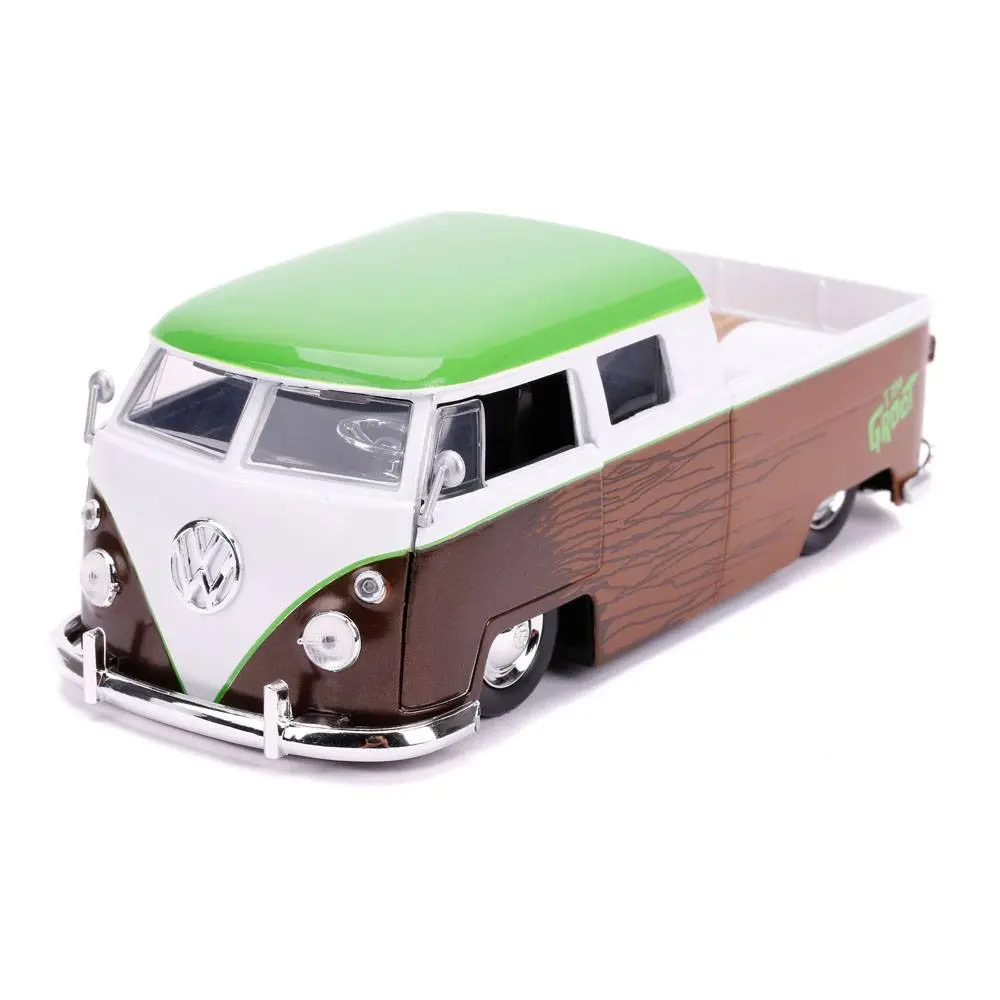 Guardians of the Galaxy Hollywood Rides Diecast Model 1/24 1962 Volkswagen Bus with Figure product photo