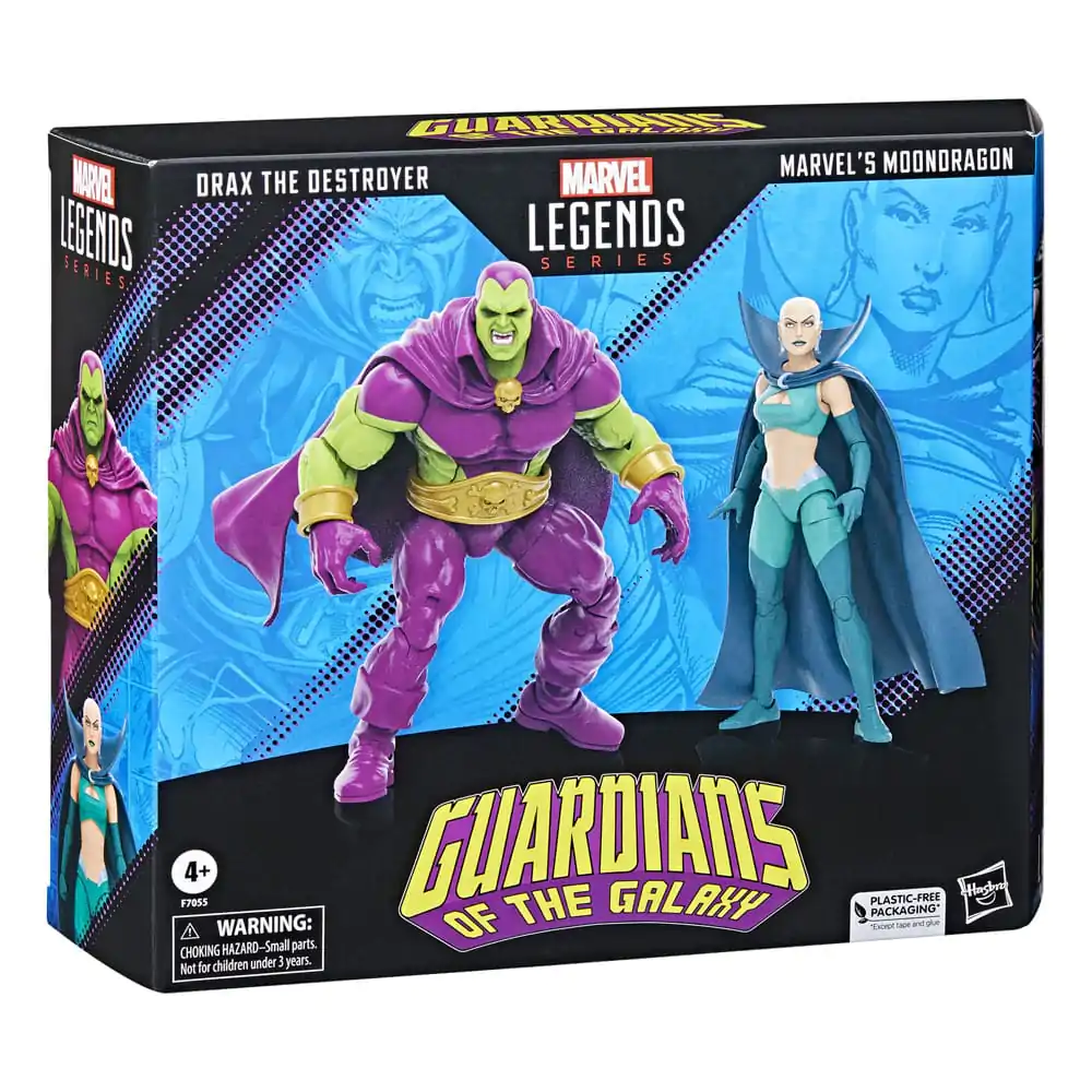 Guardians of the Galaxy Marvel Legends Action Figure 2-Pack Drax the Destroyer &amp; Marvel&#039;s Moondragon 15 cm product photo