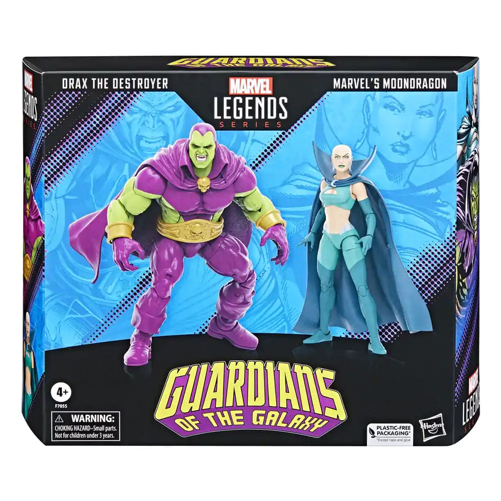 Guardians of the Galaxy Marvel Legends Action Figure 2-Pack Drax the Destroyer &amp; Marvel&#039;s Moondragon 15 cm product photo