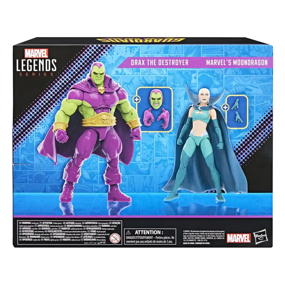 Guardians of the Galaxy Marvel Legends Action Figure 2-Pack Drax the Destroyer &amp; Marvel&#039;s Moondragon 15 cm product photo