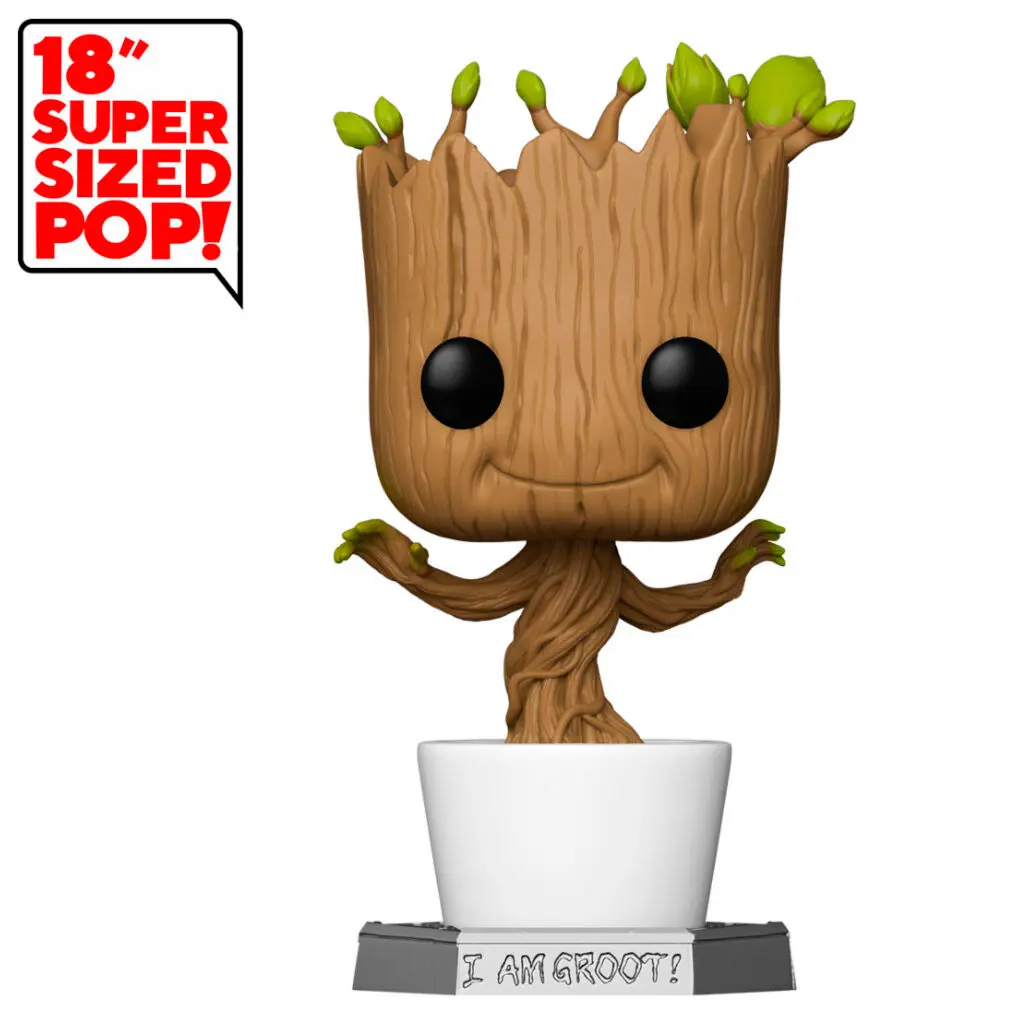 Guardians of the Galaxy Super Sized POP! Marvel Vinyl Figure Dancing Groot 46 cm termékfotó