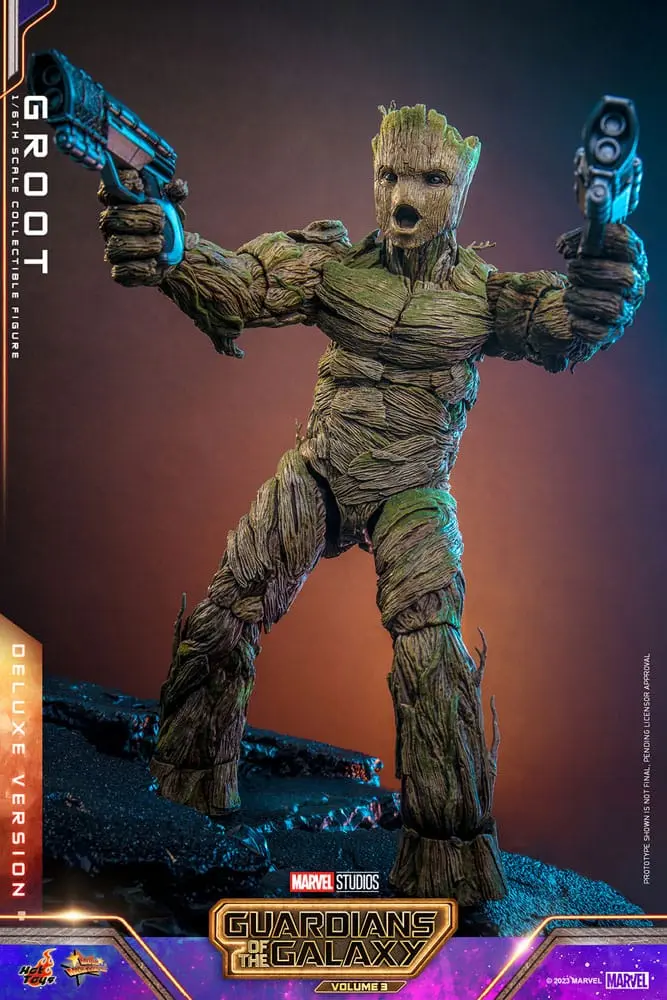 Guardians of the Galaxy Vol. 3 Movie Masterpiece Action Figure 1/6 Groot (Deluxe Version) 32 cm termékfotó