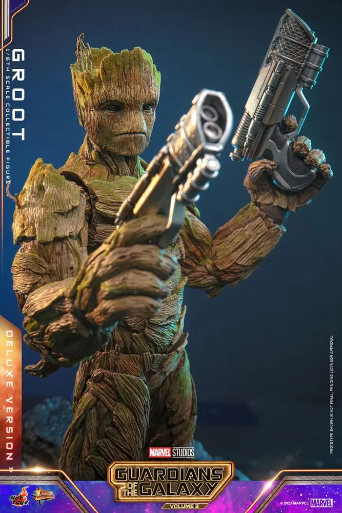 Guardians of the Galaxy Vol. 3 Movie Masterpiece Action Figure 1/6 Groot (Deluxe Version) 32 cm termékfotó