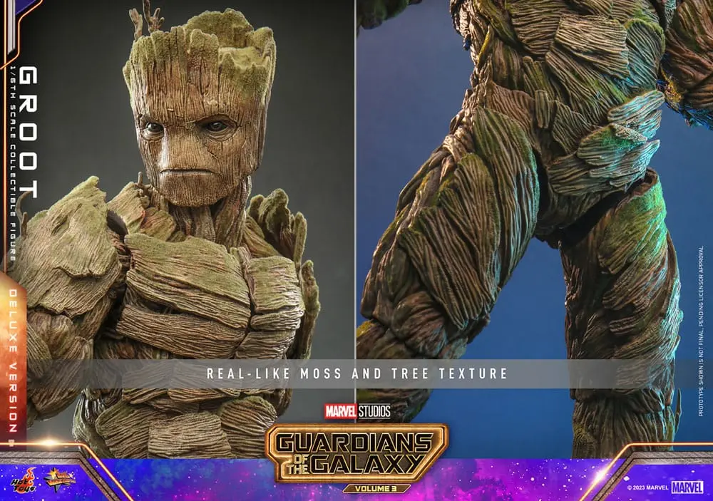 Guardians of the Galaxy Vol. 3 Movie Masterpiece Action Figure 1/6 Groot (Deluxe Version) 32 cm termékfotó