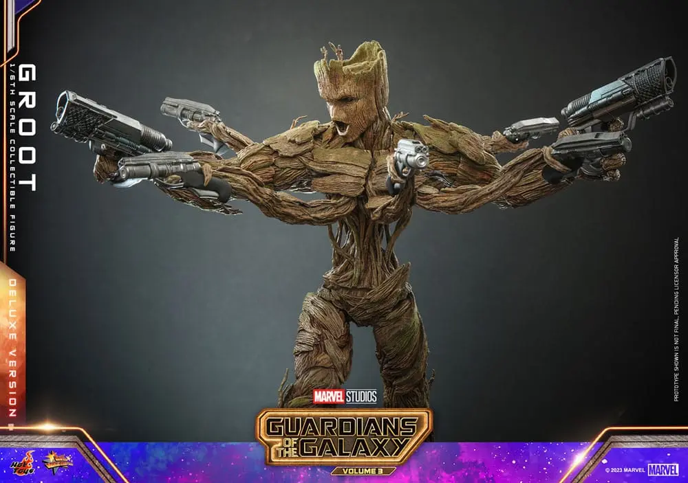 Guardians of the Galaxy Vol. 3 Movie Masterpiece Action Figure 1/6 Groot (Deluxe Version) 32 cm termékfotó