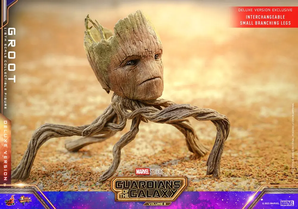 Guardians of the Galaxy Vol. 3 Movie Masterpiece Action Figure 1/6 Groot (Deluxe Version) 32 cm termékfotó