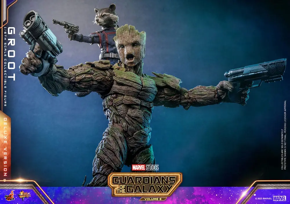 Guardians of the Galaxy Vol. 3 Movie Masterpiece Action Figure 1/6 Groot (Deluxe Version) 32 cm termékfotó