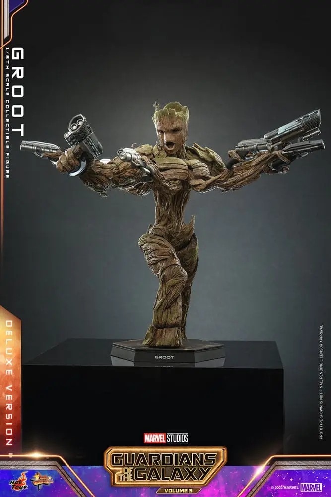 Guardians of the Galaxy Vol. 3 Movie Masterpiece Action Figure 1/6 Groot (Deluxe Version) 32 cm termékfotó