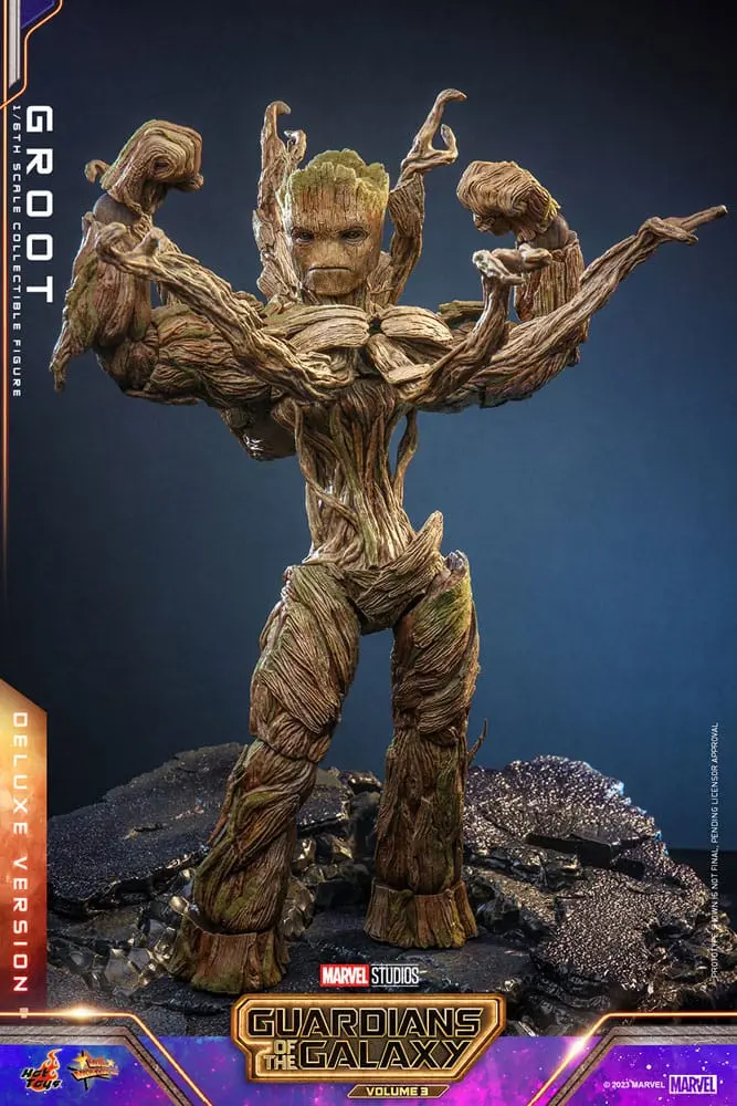 Guardians of the Galaxy Vol. 3 Movie Masterpiece Action Figure 1/6 Groot (Deluxe Version) 32 cm termékfotó