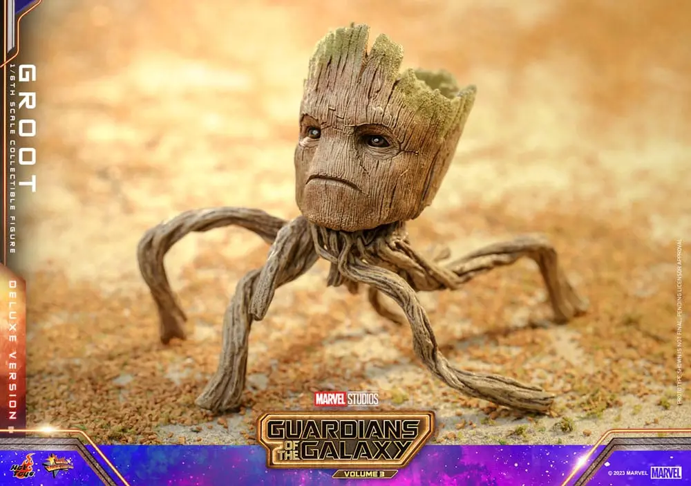 Guardians of the Galaxy Vol. 3 Movie Masterpiece Action Figure 1/6 Groot (Deluxe Version) 32 cm termékfotó