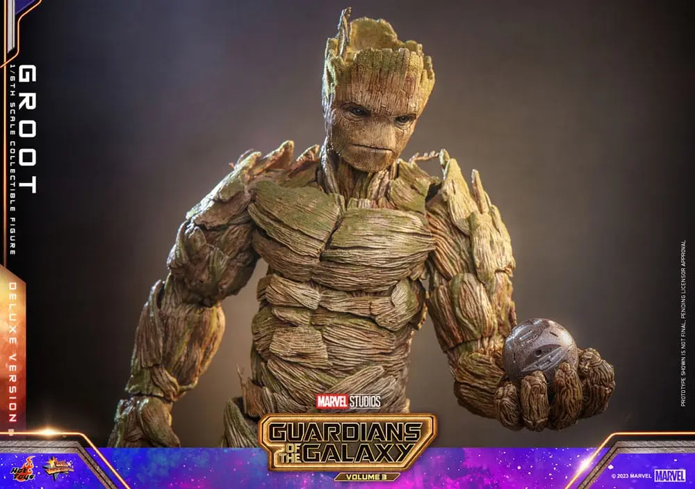 Guardians of the Galaxy Vol. 3 Movie Masterpiece Action Figure 1/6 Groot (Deluxe Version) 32 cm termékfotó