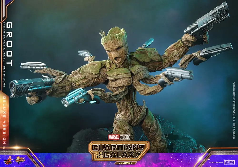 Guardians of the Galaxy Vol. 3 Movie Masterpiece Action Figure 1/6 Groot (Deluxe Version) 32 cm termékfotó