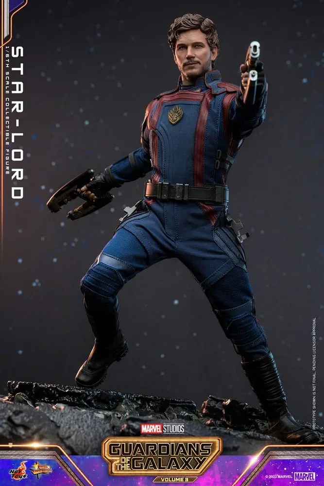 Guardians of the Galaxy Vol. 3 Movie Masterpiece Action Figure 1/6 Star-Lord 31 cm termékfotó