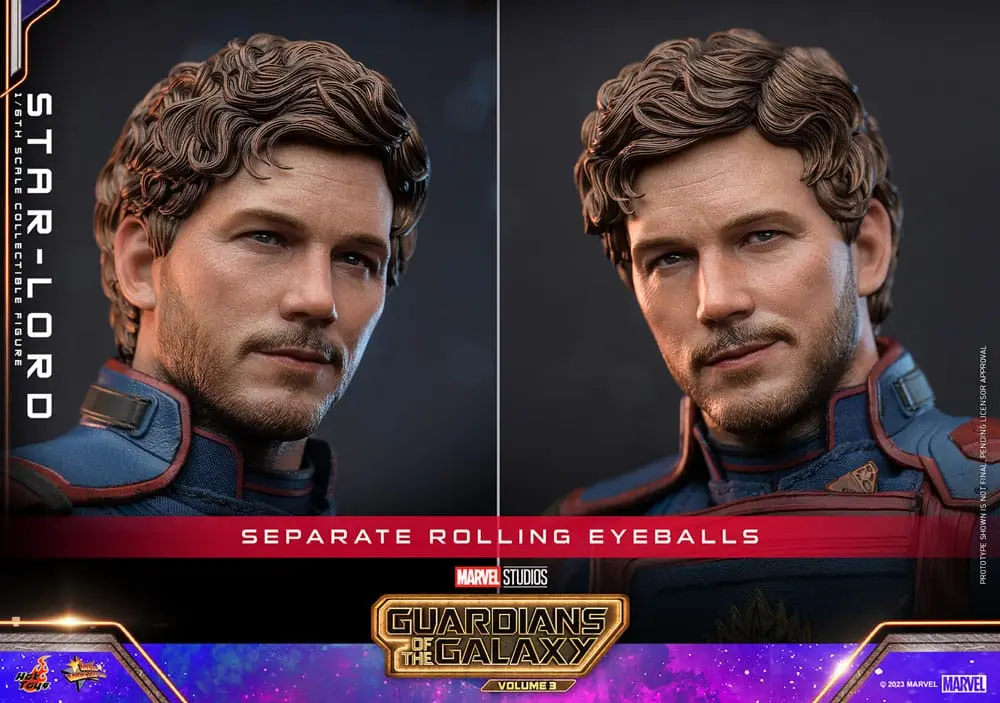 Guardians of the Galaxy Vol. 3 Movie Masterpiece Action Figure 1/6 Star-Lord 31 cm termékfotó