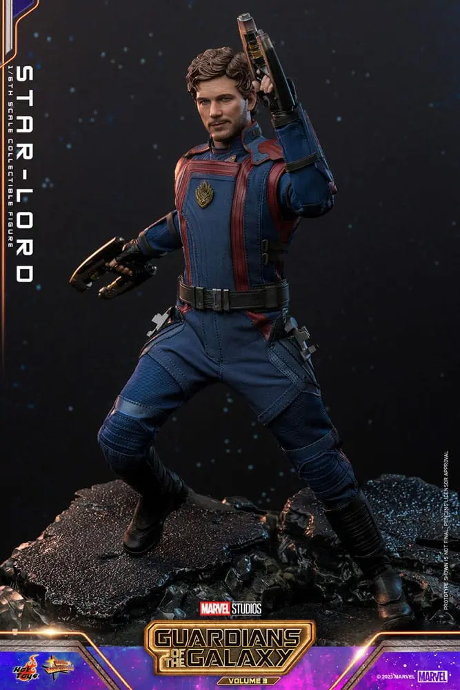 Guardians of the Galaxy Vol. 3 Movie Masterpiece Action Figure 1/6 Star-Lord 31 cm termékfotó