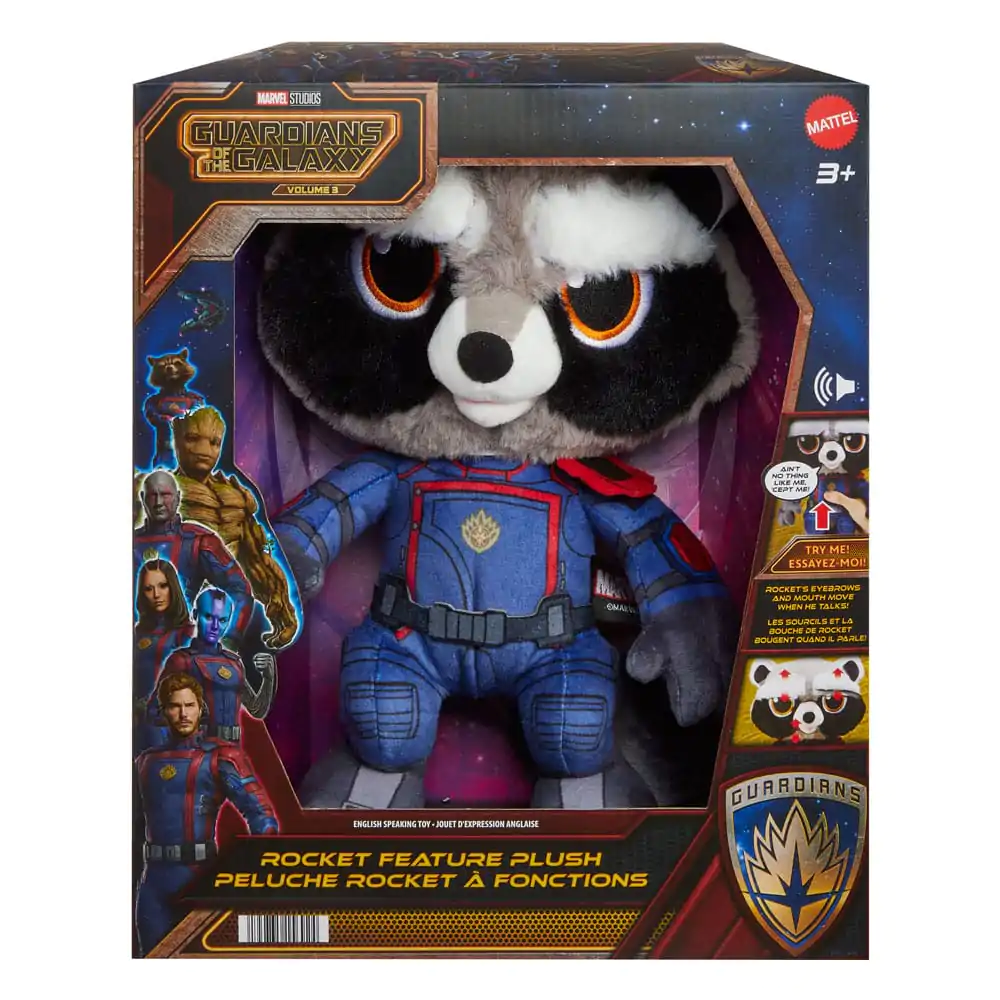 Guardians of the Galaxy Vol. 3 Electronic Plush Figure Rocket Raccoon 28 cm *German Version* product photo