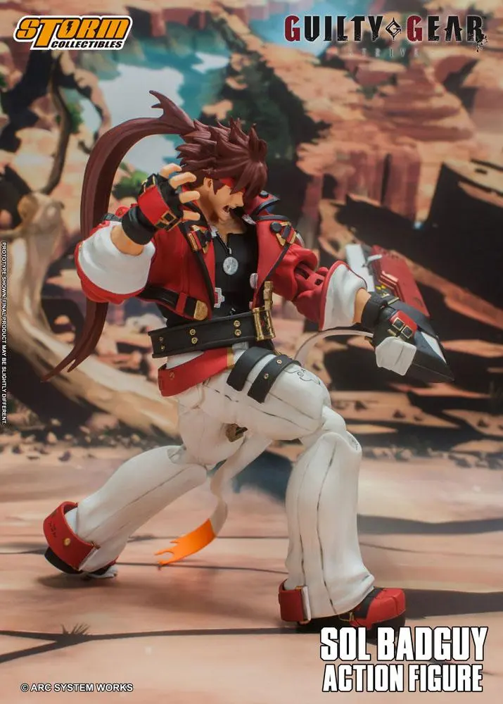Guilty Gear Action Figure 1/12 Sol Badguy 18 cm product photo