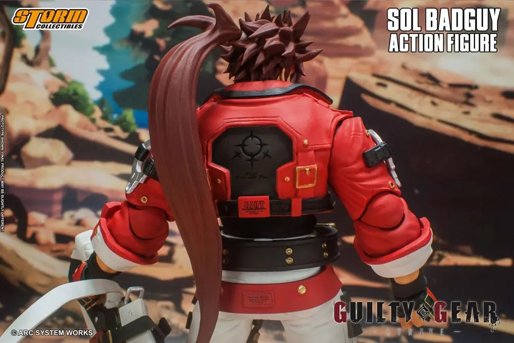 Guilty Gear Action Figure 1/12 Sol Badguy 18 cm product photo